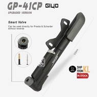 BSpace GIYO GP-41CP 120PSI Portable Hand Pump 120 PSI Schrader/Presta MTB Road Bicycle Pump With Gau