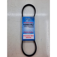 Proton Savvy Alternator Belt 3PK750 Matt Power Ribbed Belt Savvy Alternator Belting