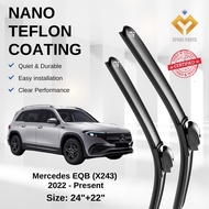 Mercedes EQB (X243) 2022 - Present Premium Japan Tech Car Wiper Accessories 24”+22” Type 11 Clip- In