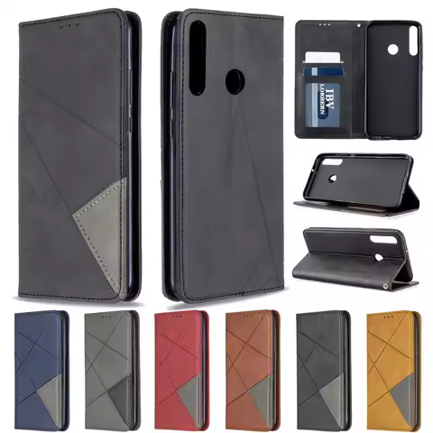 Huawei P40 Lite E Case Magnetic Flip Case on For Fundas Huawei P 40 Lite P40 Pro P40lite E P30 P20 L