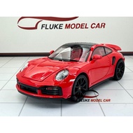 Porsche Turbo S 911 1:24 Car Model With Lights With Sound Metal