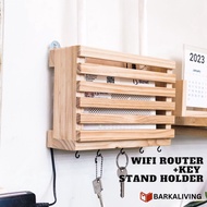 Wifi Router + Key Stand Holder Wifi Modem Rack