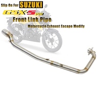 ️Stainless steel Slip On For SUZUKI GSXR150 GSX150R GSX S150 GSX-S150 Motorcycle Exhaust Escape y☌