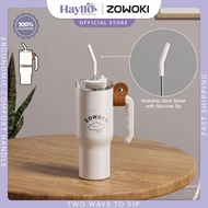 Zowoki Q15 Stainless Steel Thermos Tumbler with Stainless Steel Straw | 1250ml