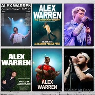 Popular Music Singer A-alex Warren Poster High Quality Dorm Living Room Aesthetic Wall Decoration Pa