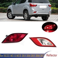 Rear Bumper Reflector Brake Fog Lamp Tail Stop Light For ISUZU MU-X MUX 2013 2014 2015 2016 2017