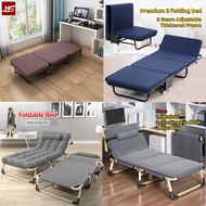 HS Foldable Bed Office Single Lunch Break Bed For Lunch Break Three Fold Sponge Bed Folding Bed Factory Delivery