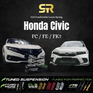 Ftuned CLS Honda Civic FC / FE / FK7 Lowering Spring lower spring lowered spring