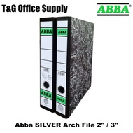 ABBA ARCH FILE 3″ / 2'' | ABBA FILE 404 / 406 SILVER [Brown Index]