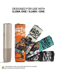 Ốp bảo vệ chống rơi cho IQOS ILUMA ONE/Iluma I One làm bằng chất liệu da PU, Quà tặng trang trí thời