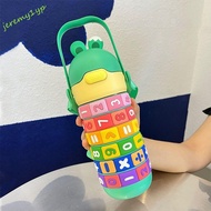 JEREMY Stainless Steel Tumbler, Anti-fall 430ml Capacity Insulated Water Bottle, Insulated Bottle Di