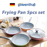 *[Korea Authentic] ★ K12 Lowenthal Frying pan 5pcs set★ CNY New year /made in korea / wok grill