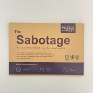 The Sabotage Unique Envelope Escape Room Puzzle Mystery Game-Destruction Room Escape Game