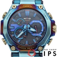 二手卡西歐G-SHOCK太陽能電波手錶，鳳凰系列，G-Shock Solar Frogman MTG-B2000PH-2AJR，樹脂/不銹鋼錶殼，男士數位手錶，成色極佳，帶原廠錶盒和保固卡