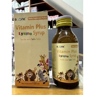 BOONE VITAMIN PLUS LYSINE 100ML (VITAMIN Syrup)
