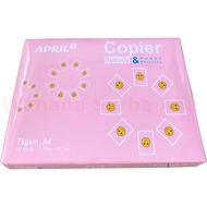 April Copier A4 75 Gram Photocopy HVS Paper A4 Paper - 1 Ream