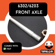 6302 Axle | Tapalodiph 6302 Cart Axle | 6302 Motorcycle Axle | HD Front Axle | 6203 Single Axle