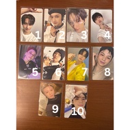 JUN HOSHI WOOZI PHOTOCARD OFFICIAL SEVENTEEN