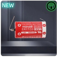 NEW- Maxell ER17/33 Battery 3.6V lithium battery for Omron 3G2A9-BAT08 C500-BAT servo ANS New New