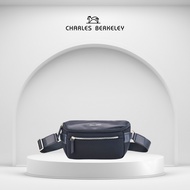 Charles Berkeley JAMESON Microfibre Leather Crossbody Bag Travel Lightweight Everyday Essentials (WF