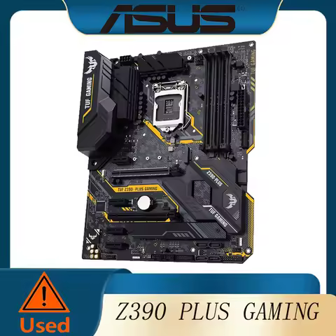 ASUS TUF Z390-Plus Gaming Z390 LGA 1151 ATX Motherboard