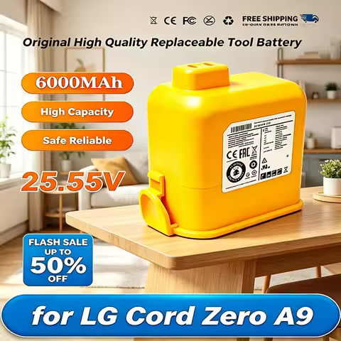 2026NEW for LG CordZero A9/A9 Plus vacuum cleaner battery , original universal for home LG vacuum cl