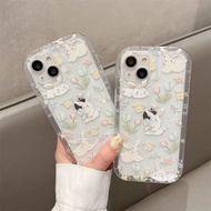 Rabbit airbag shockproof case oppo realme 7 a78 a58 a9 a5 2020 a15 f9 A7 a5s 9i a17 a17k a16e a16k a