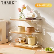 Tlife Dusk ชั้นวางของ จัดระเบียบ โต๊ะทำงาน ชั้นวางแก้ว จัดระเบียบ ไม้ สีพื้น วิธีติดตั้งอื่นๆ