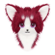 NEW Animal Furry Fursuit Head Mask Plush Cat Fox Mask Costume Props for Halloween Cosplay Party Free