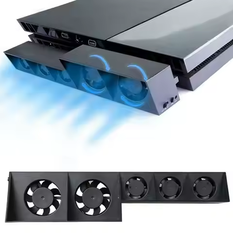 Fan Cooling Cooler For Sony PS4 Pro Slim Game Console Playstation Play Station PS 4 Accessory Stand 