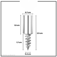 Cupboard board support iron round iron/ for cupboard shelf support