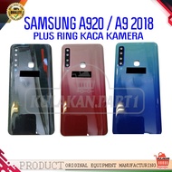 BACKDOOR + SAMSUNG A920 A9 2018 A920F CAMERA GLASSRing NEW ORIGINAL BATTERY COVER