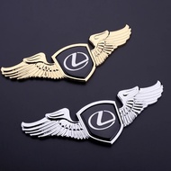 For Lexus IS200 IS250 RX300 RX330 RX350 ES300 ES350 RX NX Car Front Hood Emblem Metal Sticker Badge 