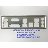 FE block main MSI B350M BAZOOKA (Mainboard IO Shield: 637)