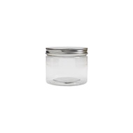 Redman Round Pet Container Silver Aluminium Cap 550ml