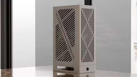 ANYITX Unibody CNC Aluminum SFF ITX Case – High Compatibility, Premium Sandblasted Anodized Finish