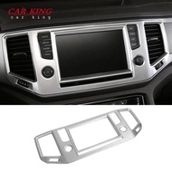 aihei สำหรับvw Volkswagen Teramont Atlas 2017-2020 คอนโซลนำทางกรอบแผงฝาครอบmolding Trimsด้านในabs Ch