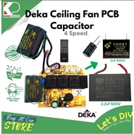 DEKA CEILING FAN 4 SPEED PCB CAPACITOR REPLACEMENT PART