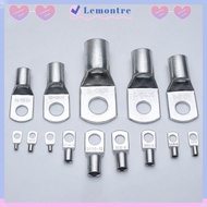 LEMONTRE 10Pcs Wire Nose Terminal Crimp 16-35mm2 SC16-6 SC25-6 SC35-6 Bolt Hole SC Type