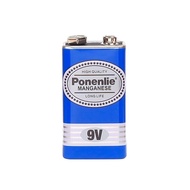 ♞9V Microphone Square Battery 6F22 Temperature Measuring Gun 9V Square Battery YL Super Same Smoke