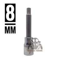 MATA SOK HEX 4MM 5MM 6MM 8MM 10MM 12MM LONG CRV KUNCI BAUT L 4 5 6 8 10 12 MM KUNCI SOCK SEGI 6 SOKE