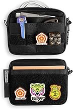 TACTICAL GEEK Storage A3 EDC Pouch Organizer, Nylon Multi-Functional Utility Small Tool Pocket, Mult