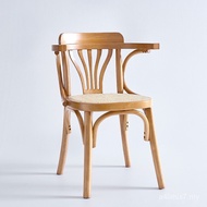 Kerusi Makan Vintaj Kayu Pepejal Nordic Cafe Leisure Restoran Bangku Rotan Sebenar Indonesia Kerusi 