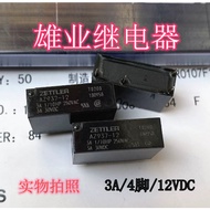 Brand New Original Ready Stock AZ937-12 12V 3A 4-Pin Cetler Car Relay G5NB-1A