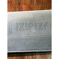 IZIPIZI Paris Glasses Case Dark Brown Suede With Cleaning Cloth COBALT