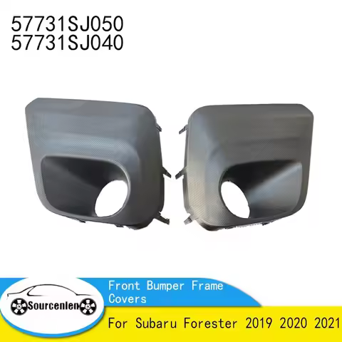 Fog Light Cover For Subaru Forester 2019 2020 2021 Fog Lamp Front Bumper Frame Covers Trimming Bezel