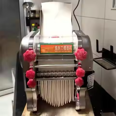 Electric Pasta Maker Noodle Machine Dumpling Skin Roller Stainless Steel Noodle Maker