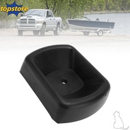 TOPSTORED Trailer Wheel Chock, Nitrile Rubber Black Rubber Wheel Chock, Durable 16.8 x 12.7 x 3.5cm 
