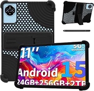 Case for JJGJ P80 11-Inch Tablet – Shockproof Silicone Protective Cover with Kickstand,Drop-Resistan