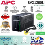 UPS APC BVX 1200VA 650W USB CHARGER BVX1200 BVX 1200 BVX-1200 BVX1200LI-MS SURGE PROTECTIONRESMI ORI